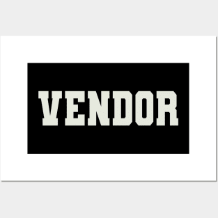 Vendor Word Posters and Art